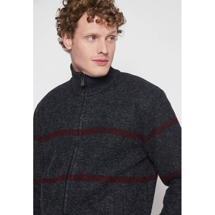 Chaleco Bloques Hombre Gris Familyshop 3