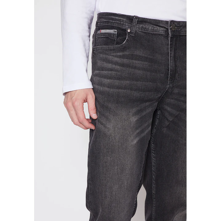 Jeans Regular Hombre Gris Familyshop 4
