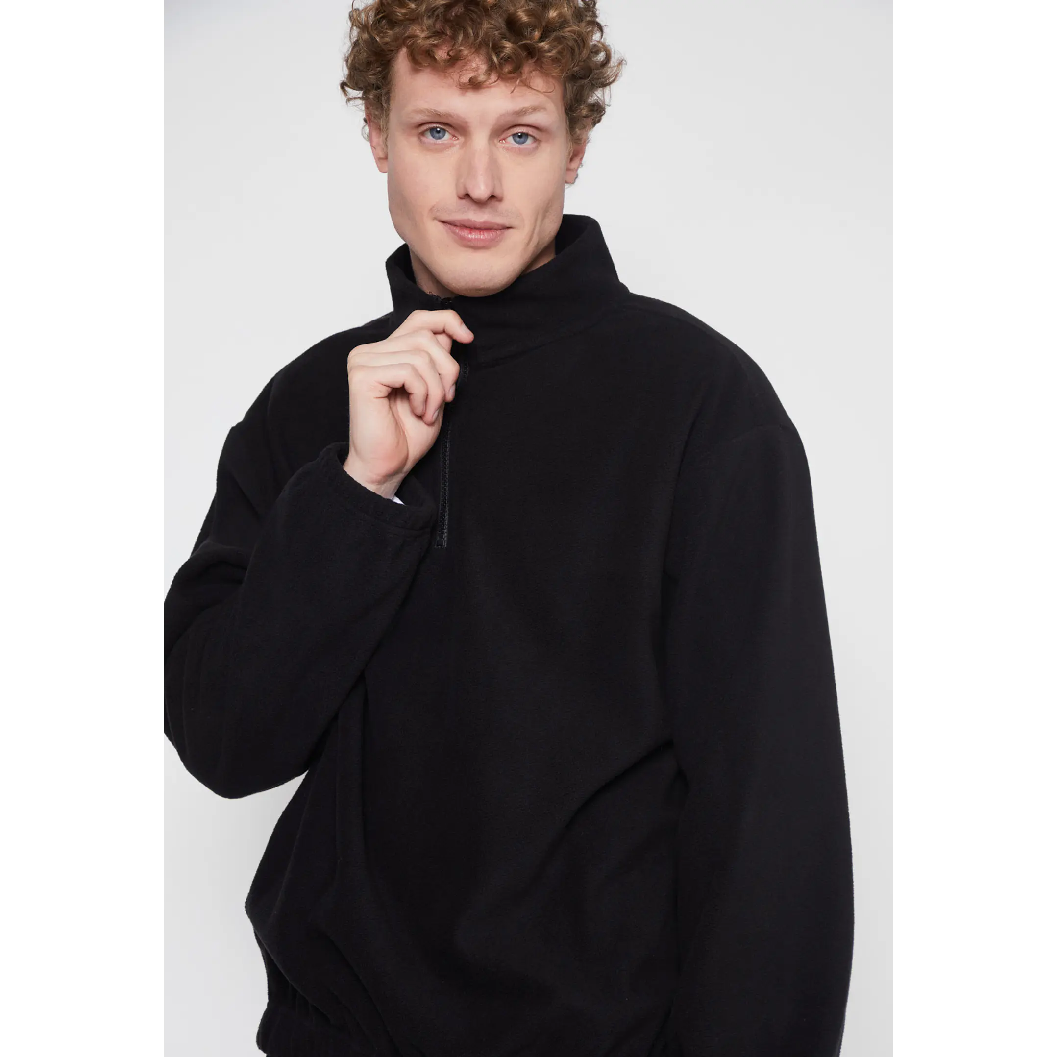Polar Basic Cierre Hombre Negro Familyshop 3