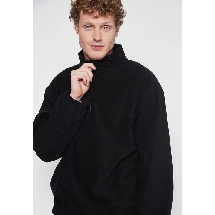 Polar Basic Cierre Hombre Negro Familyshop 3