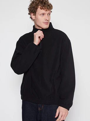 Polar Basic Cierre Hombre Negro Familyshop