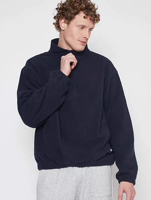 Polar Basic Cierre Hombre Azul Familyshop