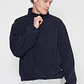 Polar Basic Cierre Hombre Azul Familyshop - Miniatura 1