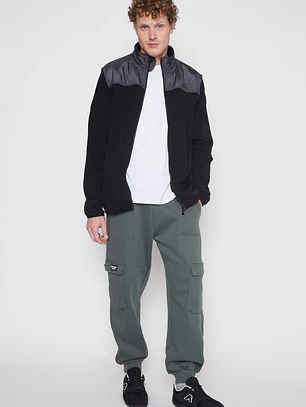 Pantalón Buzo Cargo Hombre Verde Familyshop