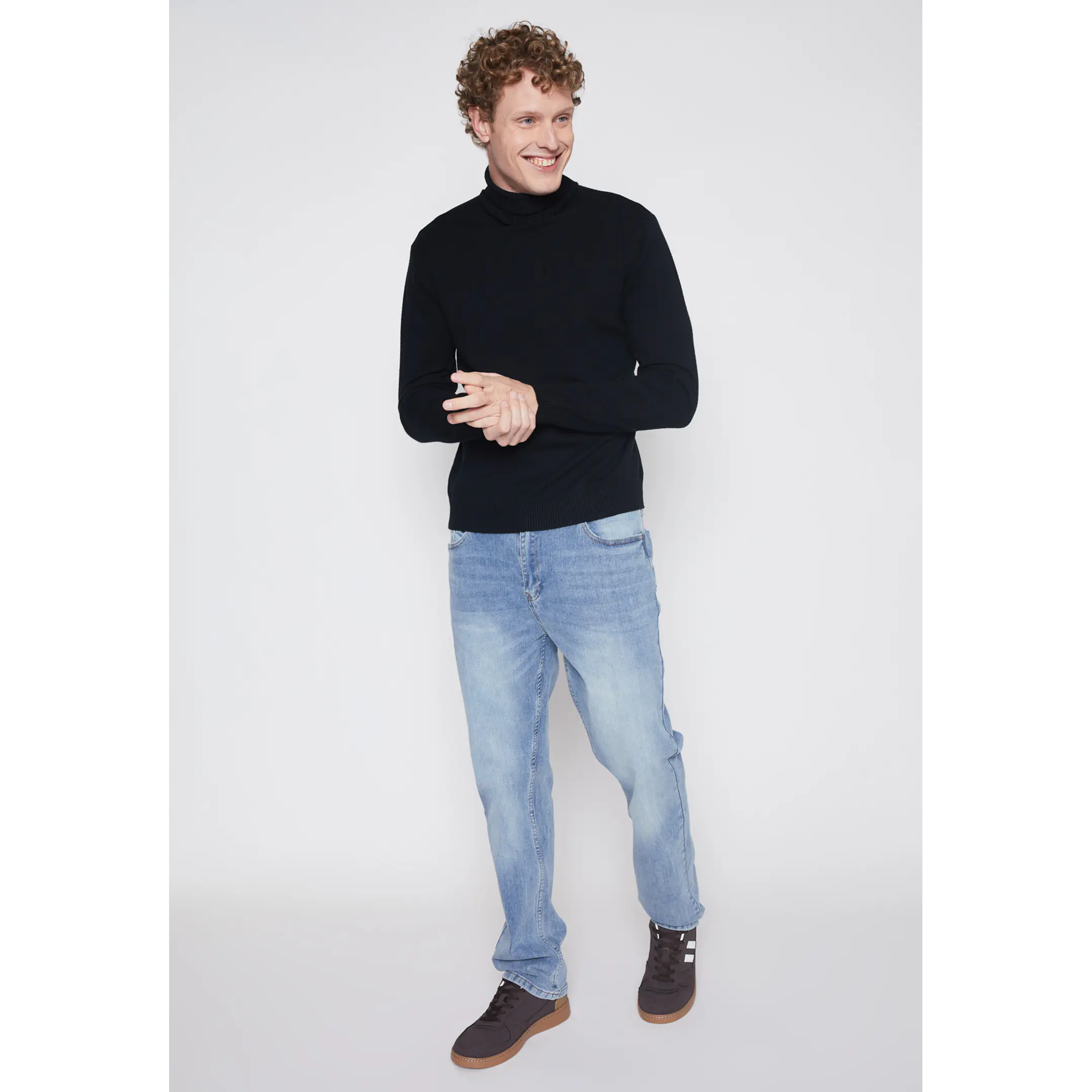 Beatle Tejido Hombre Negro Familyshop 4