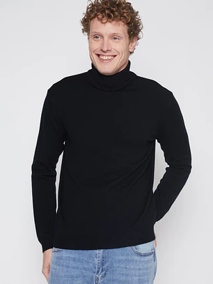 Beatle Tejido Hombre Negro Familyshop