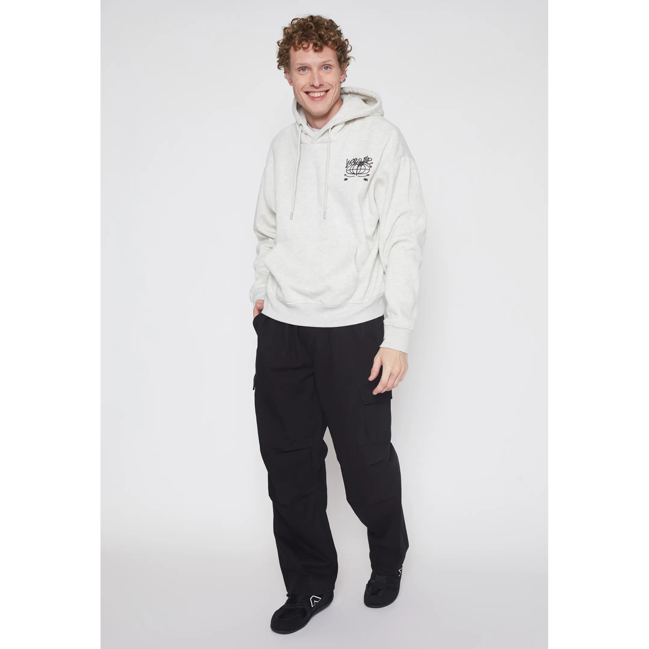 Pantalón Parachute Hombre Negro Familyshop 2