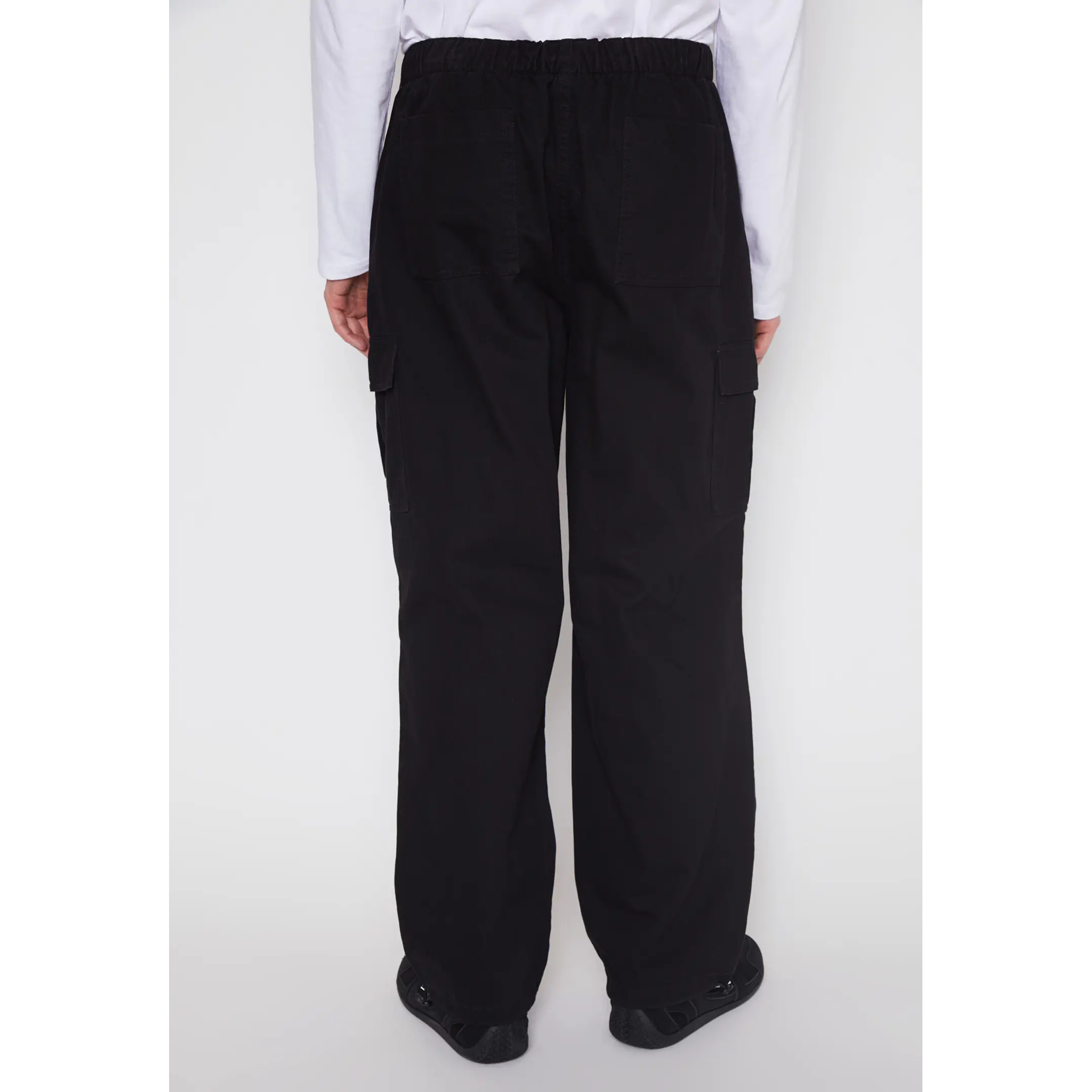 Pantalón Parachute Hombre Negro Familyshop 3