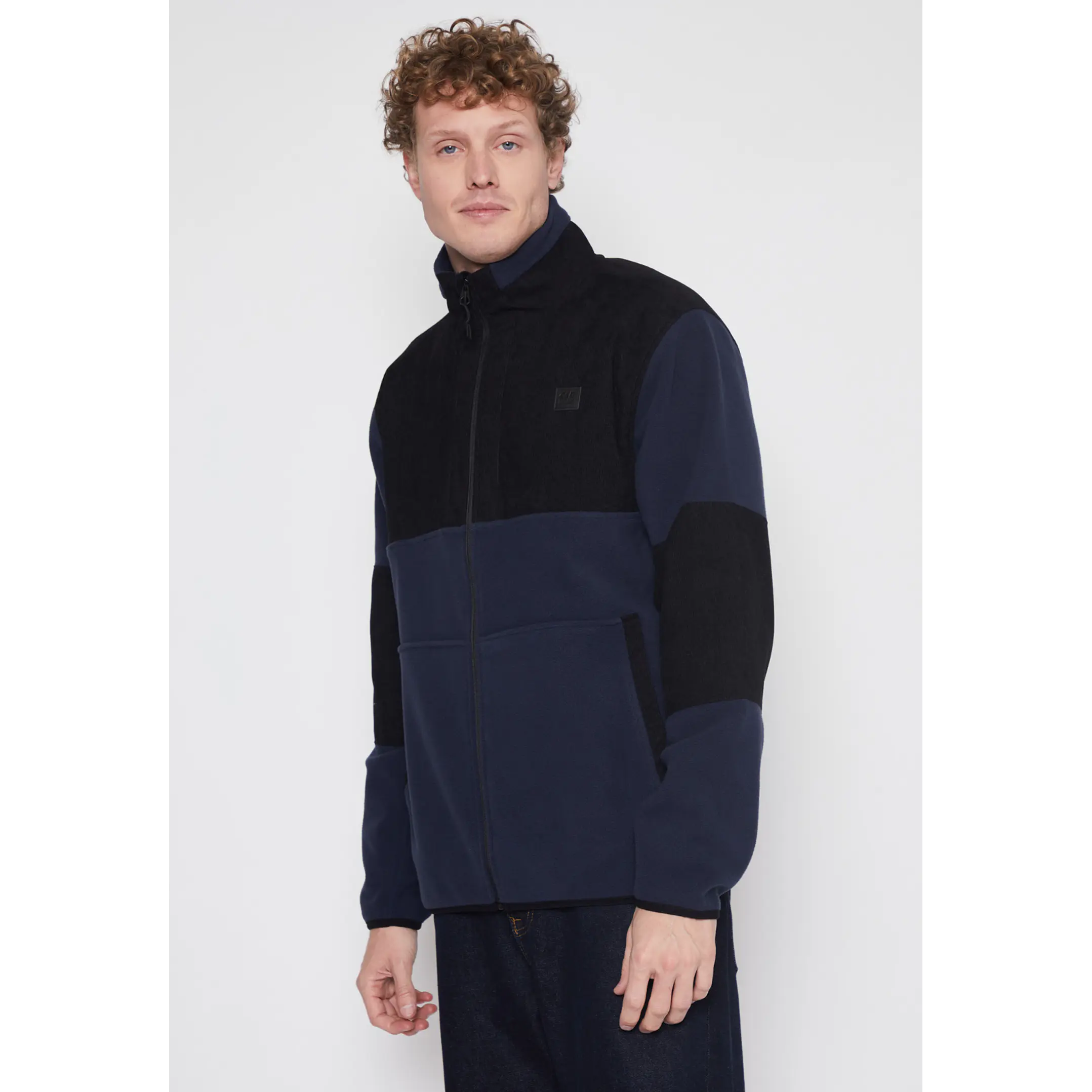 Polar Bicolor Hombre Azul Familyshop 1