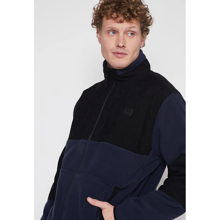 Polar Bicolor Hombre Azul Familyshop 4