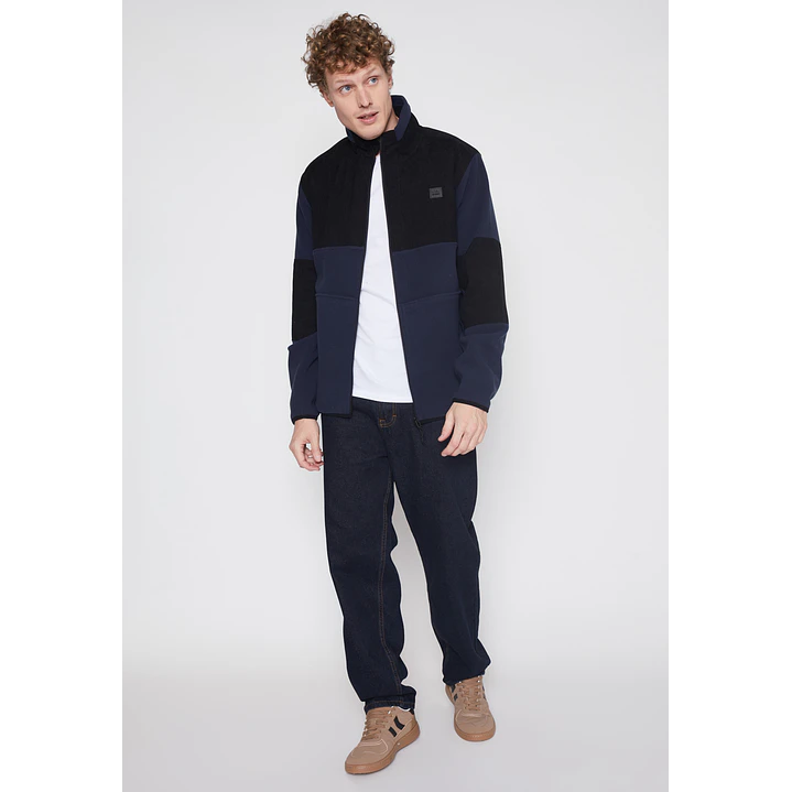 Polar Bicolor Hombre Azul Familyshop 2