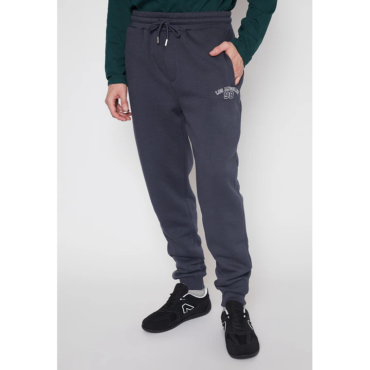 Pantalón Buzo College Hombre Gris Familyshop 1