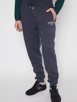 Pantalón Buzo College Hombre Gris Familyshop
