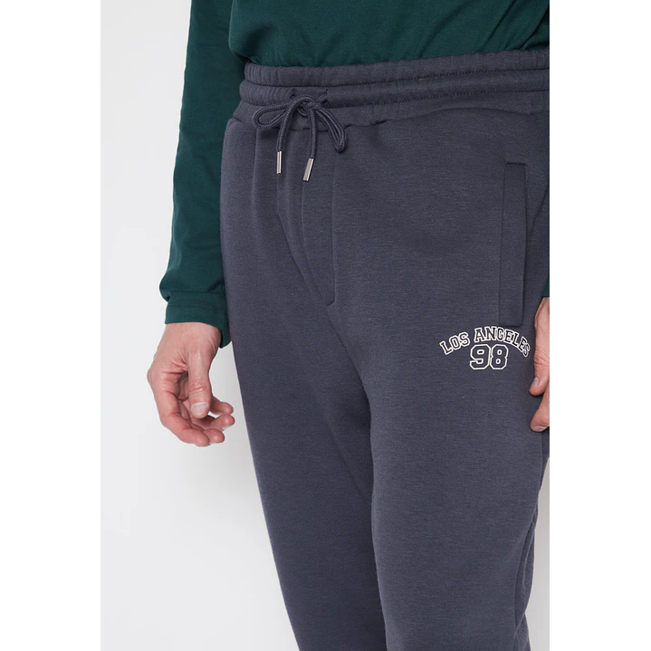 Pantalón Buzo College Hombre Gris Familyshop 3