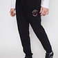 Pantalón Buzo College Hombre Negro Familyshop - Miniatura 1