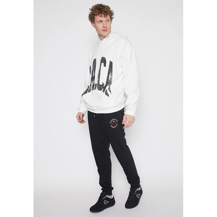 Pantalón Buzo College Hombre Negro Familyshop 4