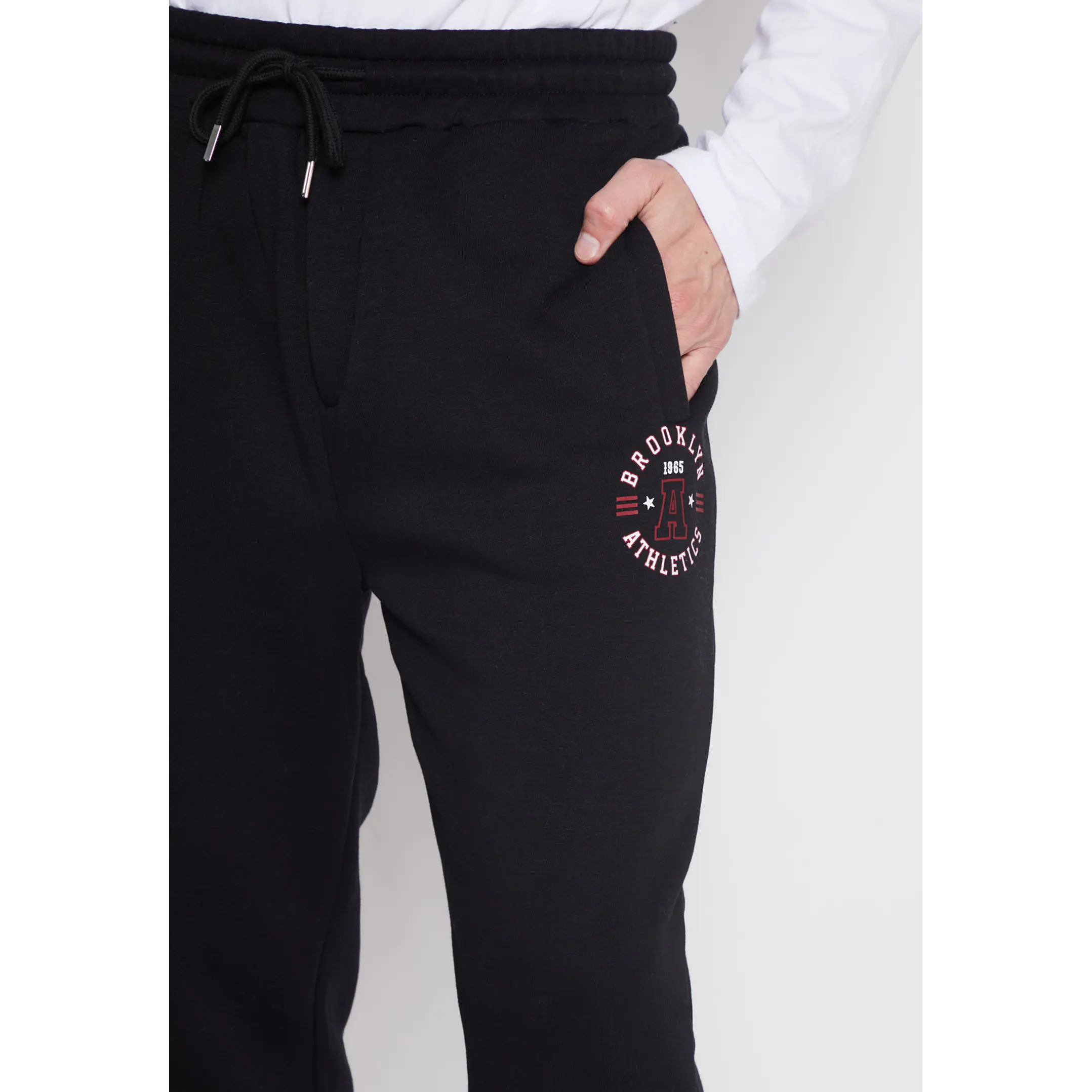 Pantalón Buzo College Hombre Negro Familyshop 3