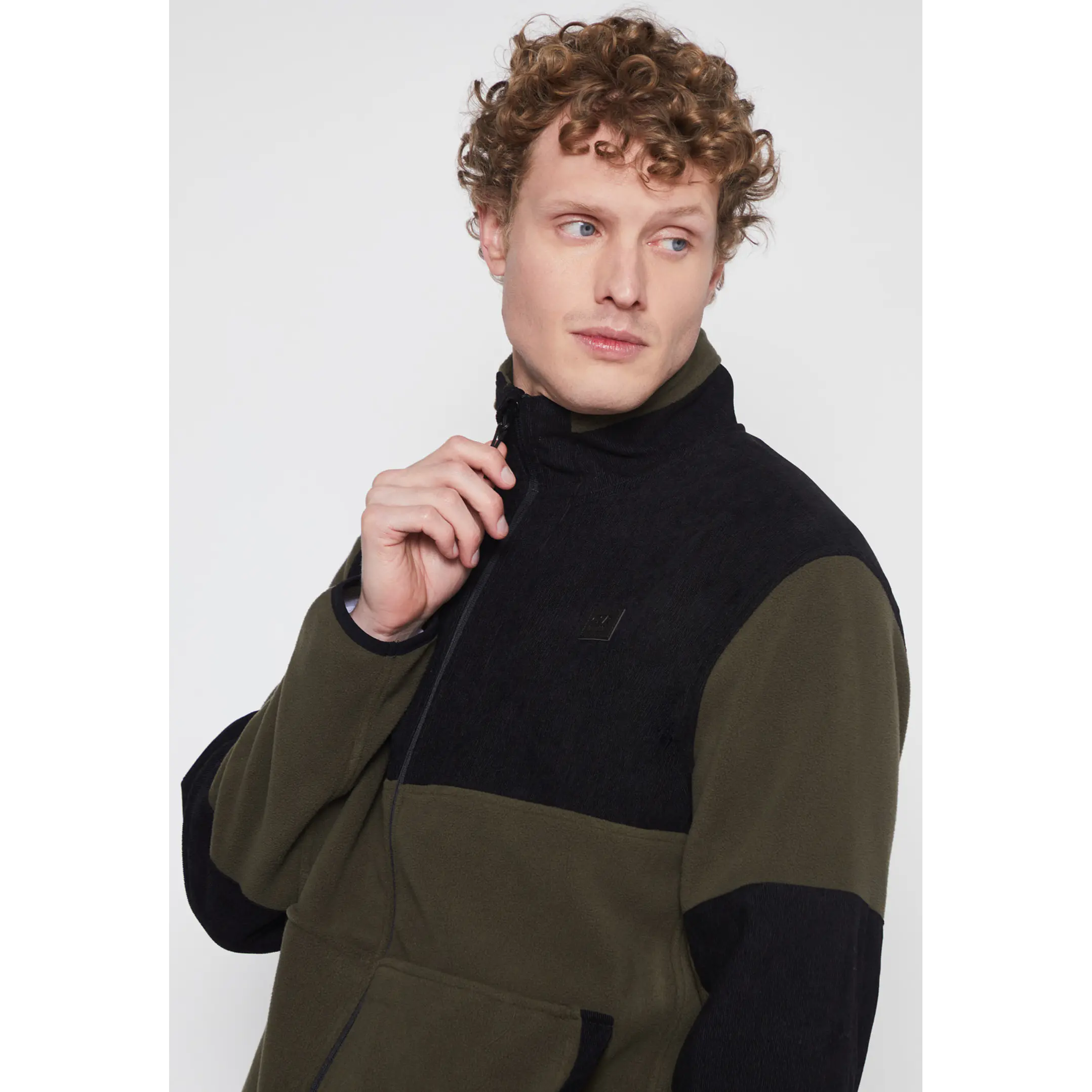Polar Bicolor Hombre Verde Familyshop 3