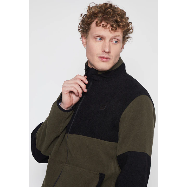 Polar Bicolor Hombre Verde Familyshop 3