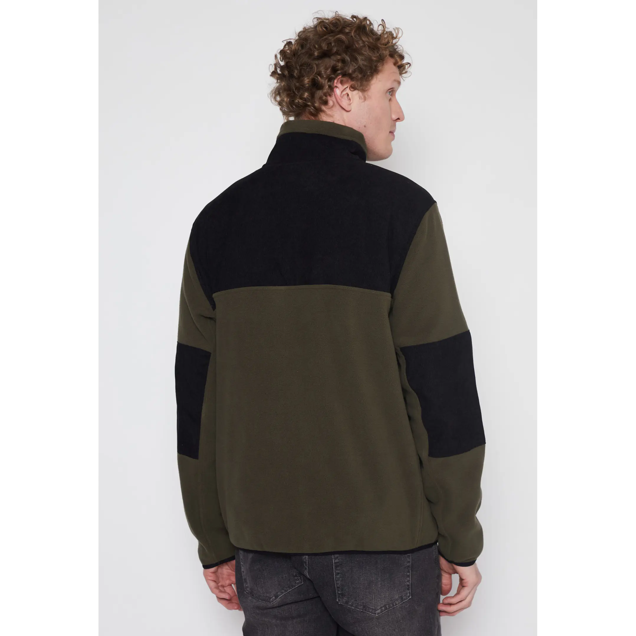 Polar Bicolor Hombre Verde Familyshop 4