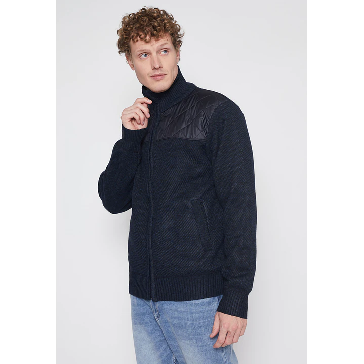 Chaleco Taslan Hombre Azul Familyshop 1