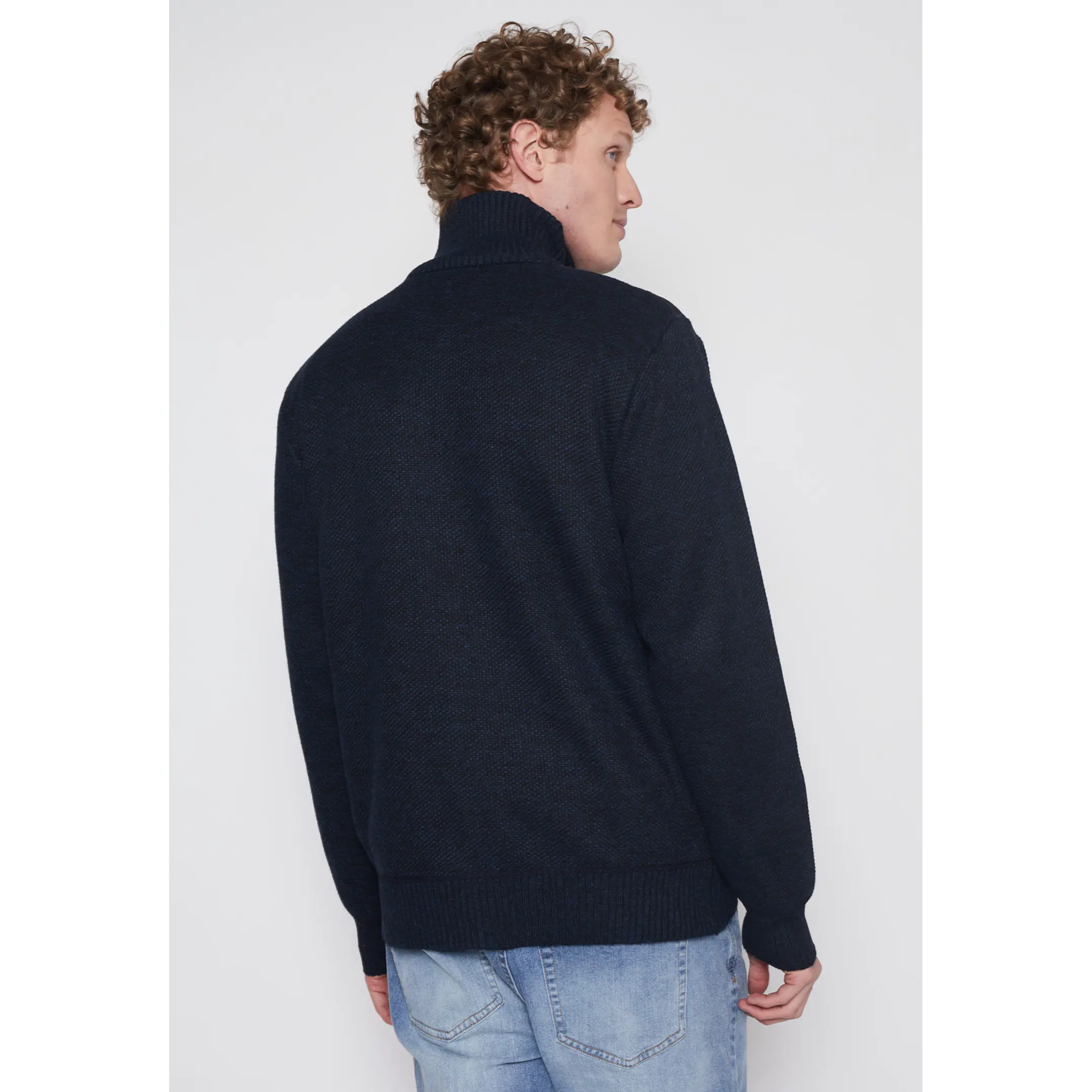 Chaleco Taslan Hombre Azul Familyshop 2