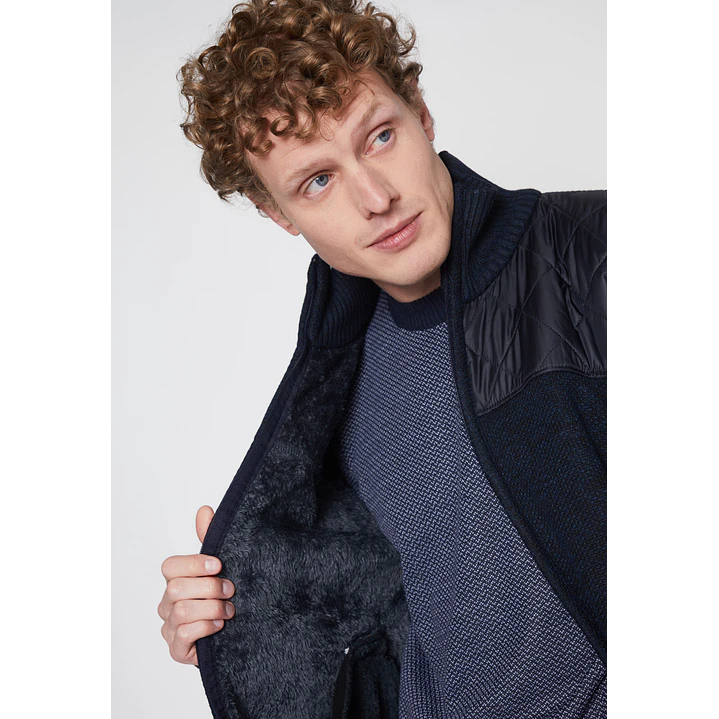 Chaleco Taslan Hombre Azul Familyshop 3