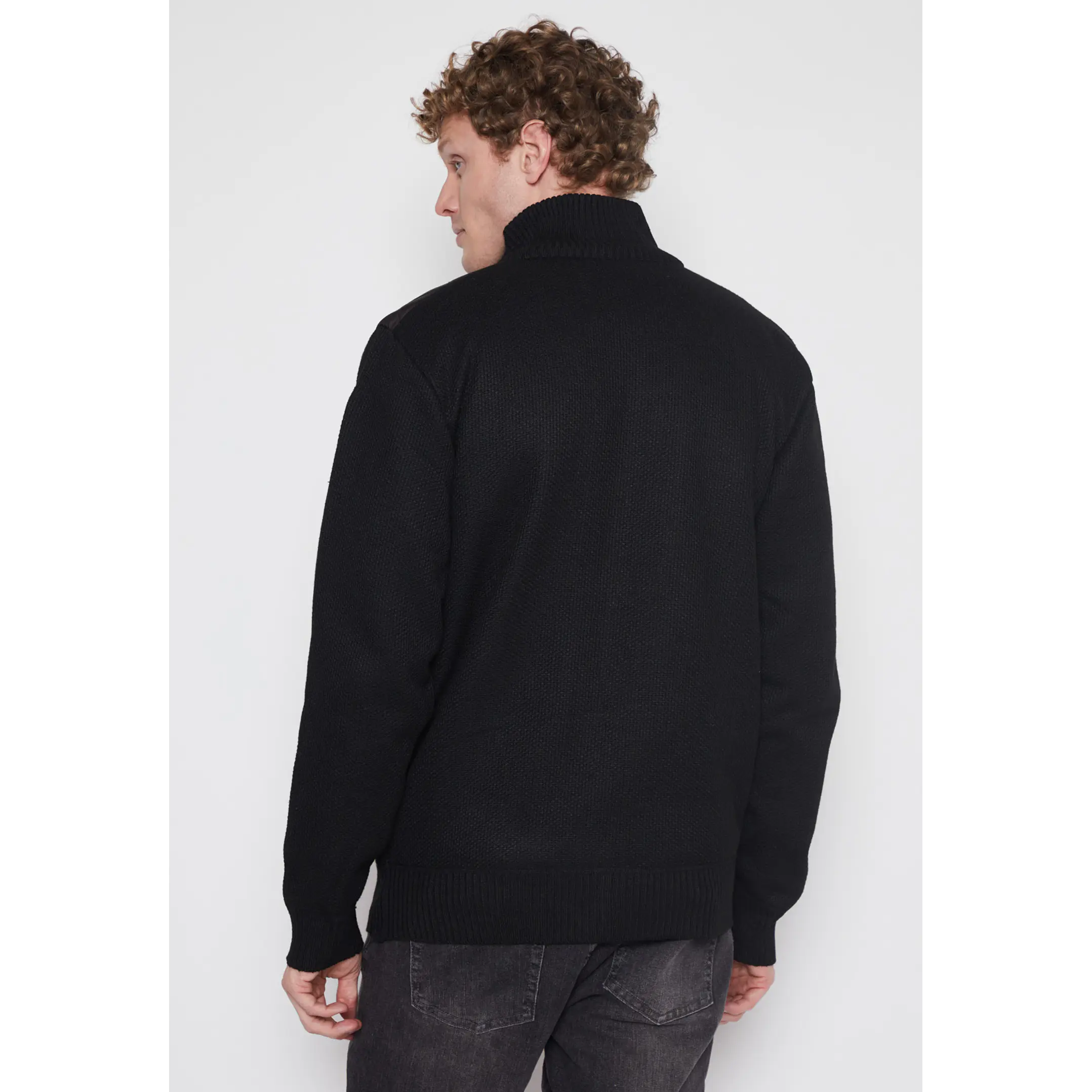 Chaleco Taslan Hombre Negro Familyshop 2