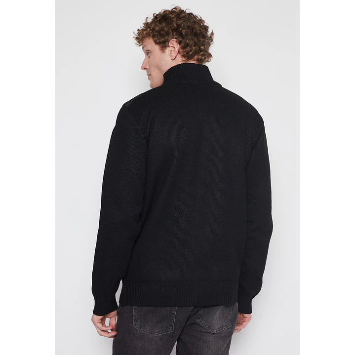 Chaleco Taslan Hombre Negro Familyshop 2