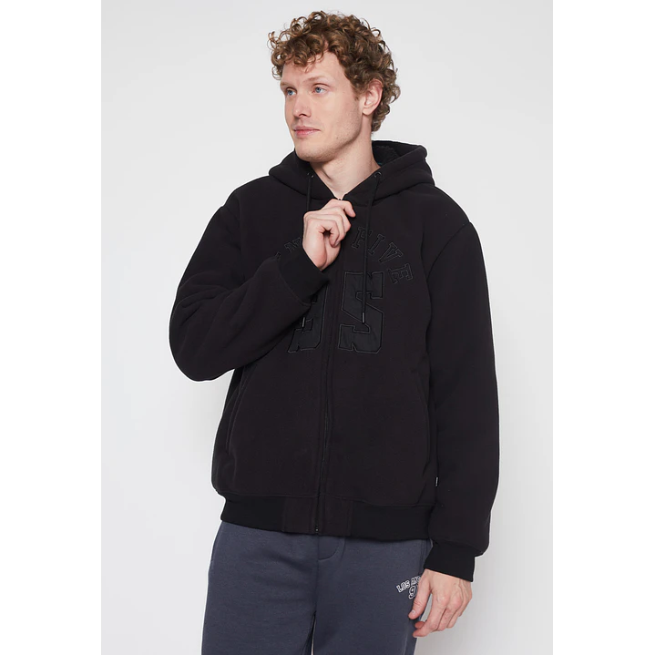 Polar Polar Forrado Hombre Negro Familyshop 1