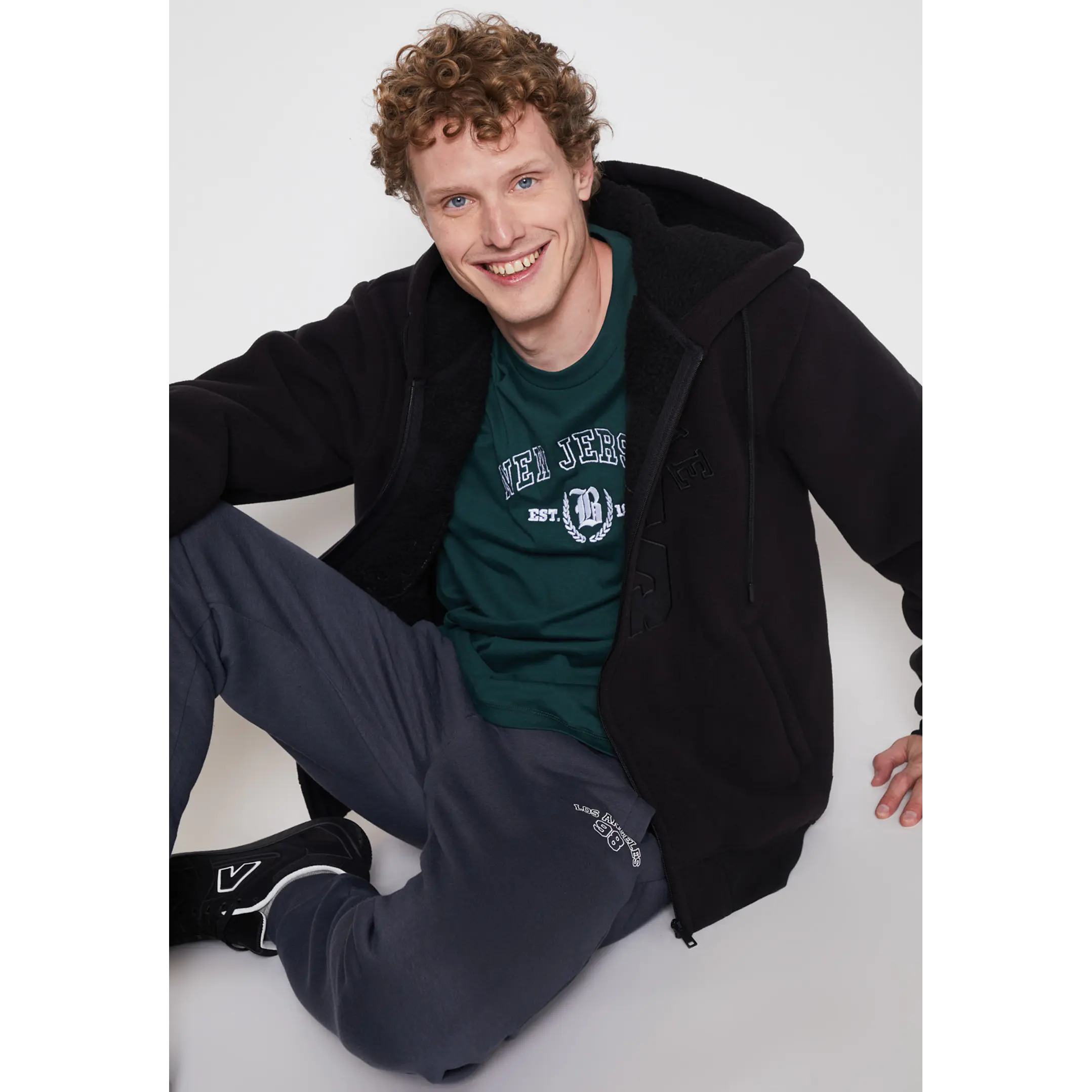 Polar Polar Forrado Hombre Negro Familyshop 4