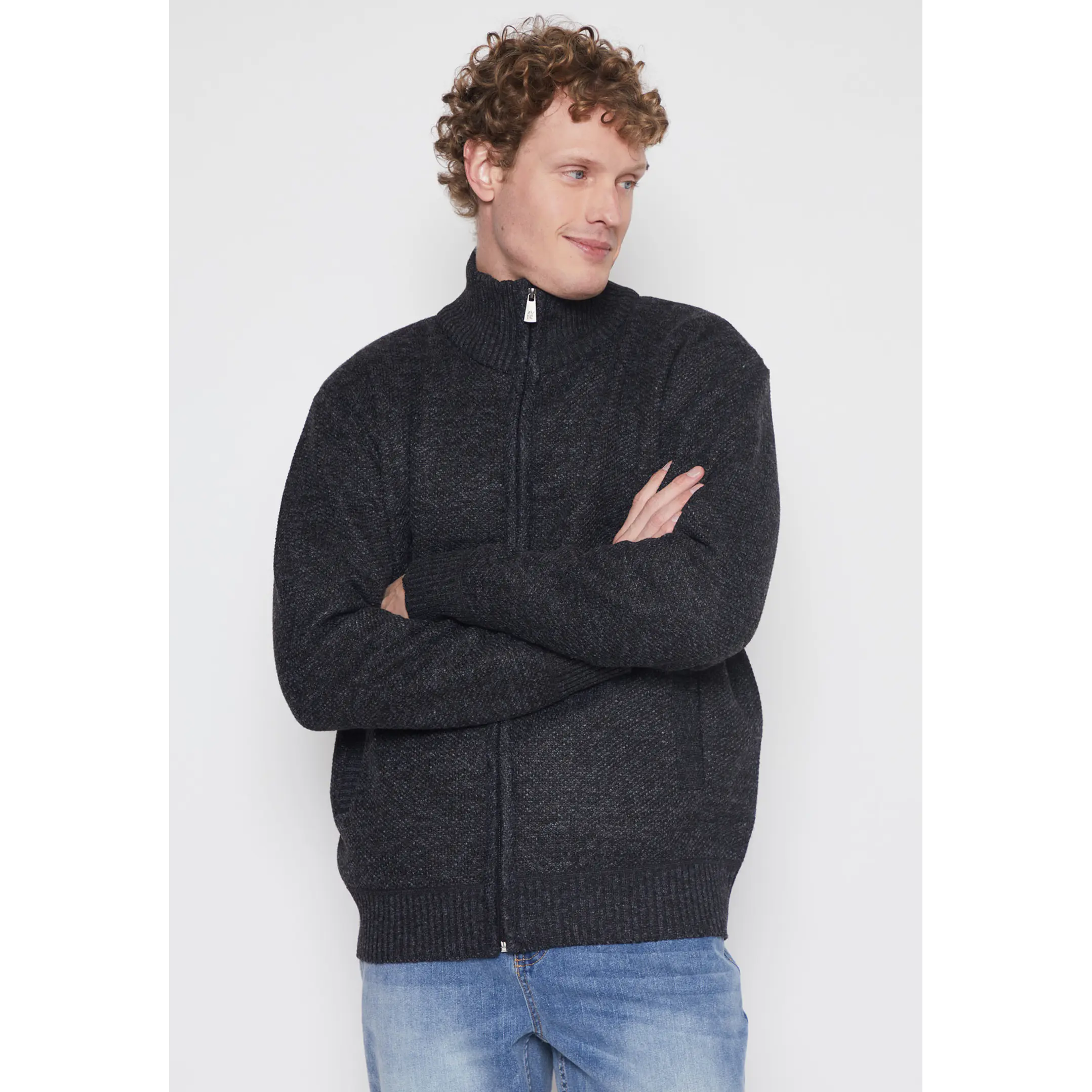 Chaleco Forrado Hombre Gris Familyshop 1