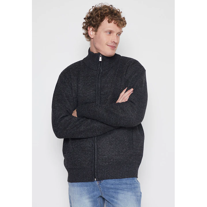 Chaleco Forrado Hombre Gris Familyshop 1