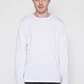 Polera Basic Hombre Blanco Familyshop - Miniatura 1