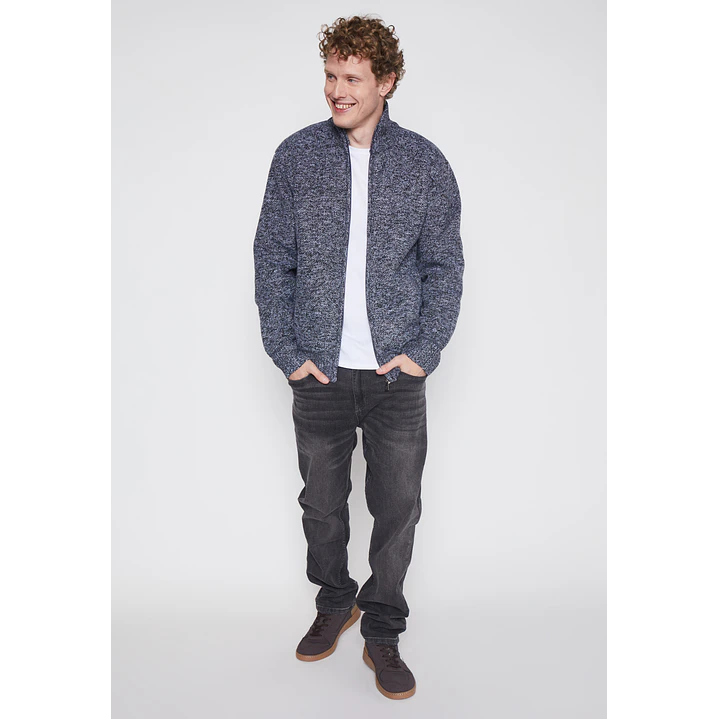Chaleco Jaspeado Hombre Gris Familyshop 4