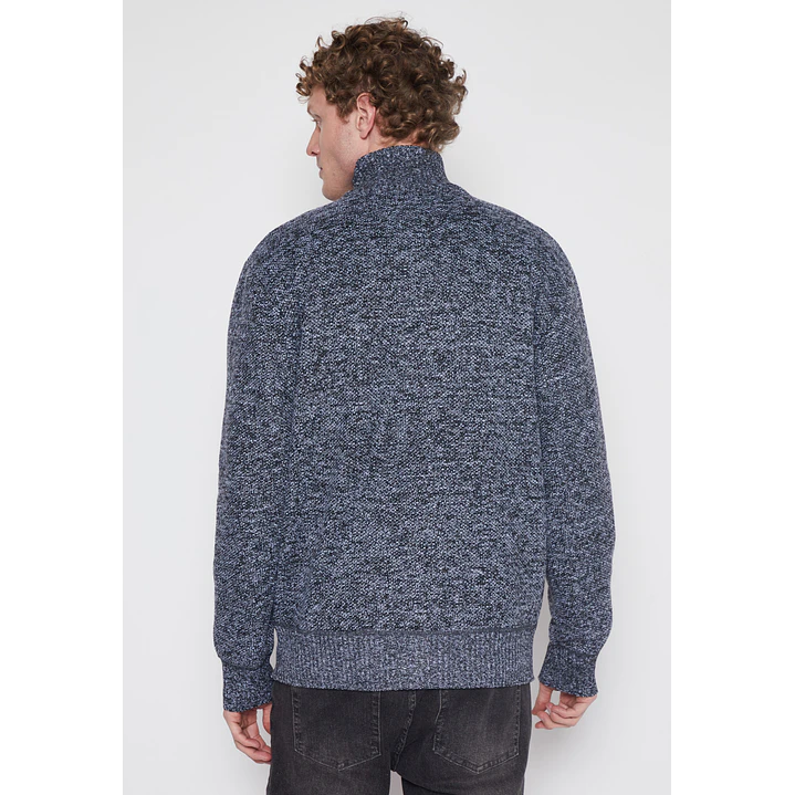 Chaleco Jaspeado Hombre Gris Familyshop 2
