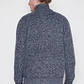 Chaleco Jaspeado Hombre Gris Familyshop - Miniatura 2