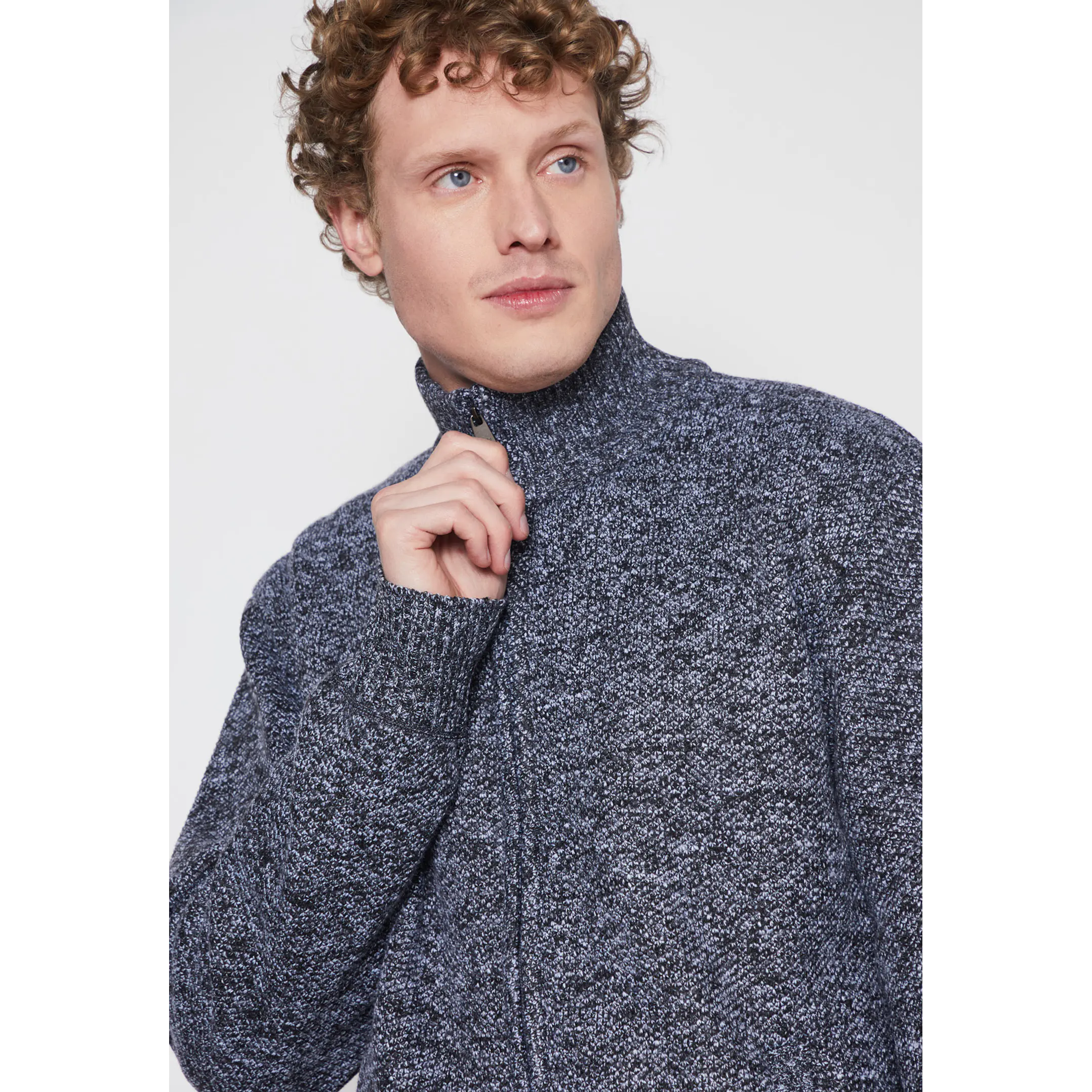 Chaleco Jaspeado Hombre Gris Familyshop 3
