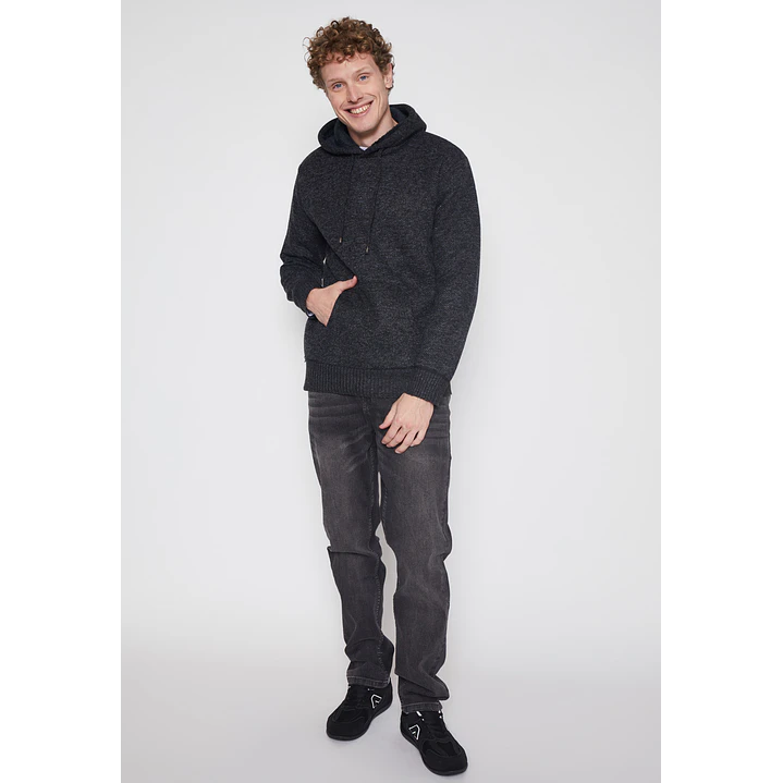 Sweater Peludo Hombre Gris Familyshop 2