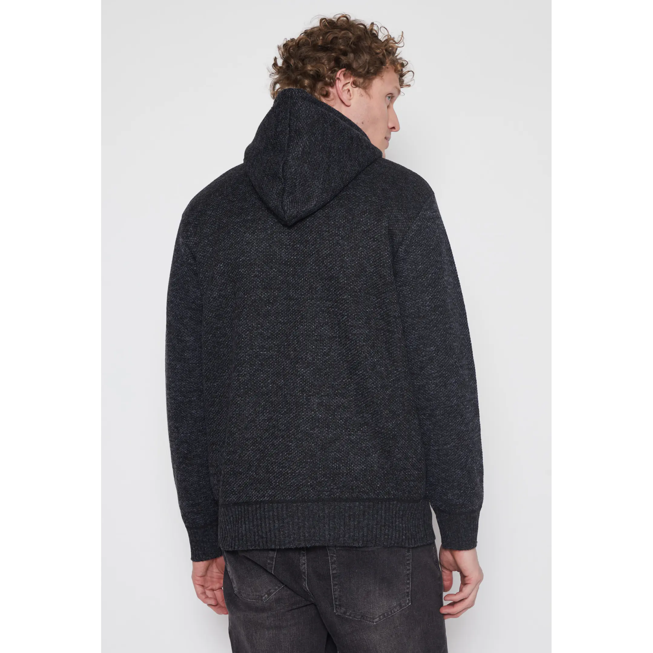 Sweater Peludo Hombre Gris Familyshop 3