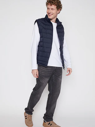 Parka Basic Prove Hombre Azul Familyshop