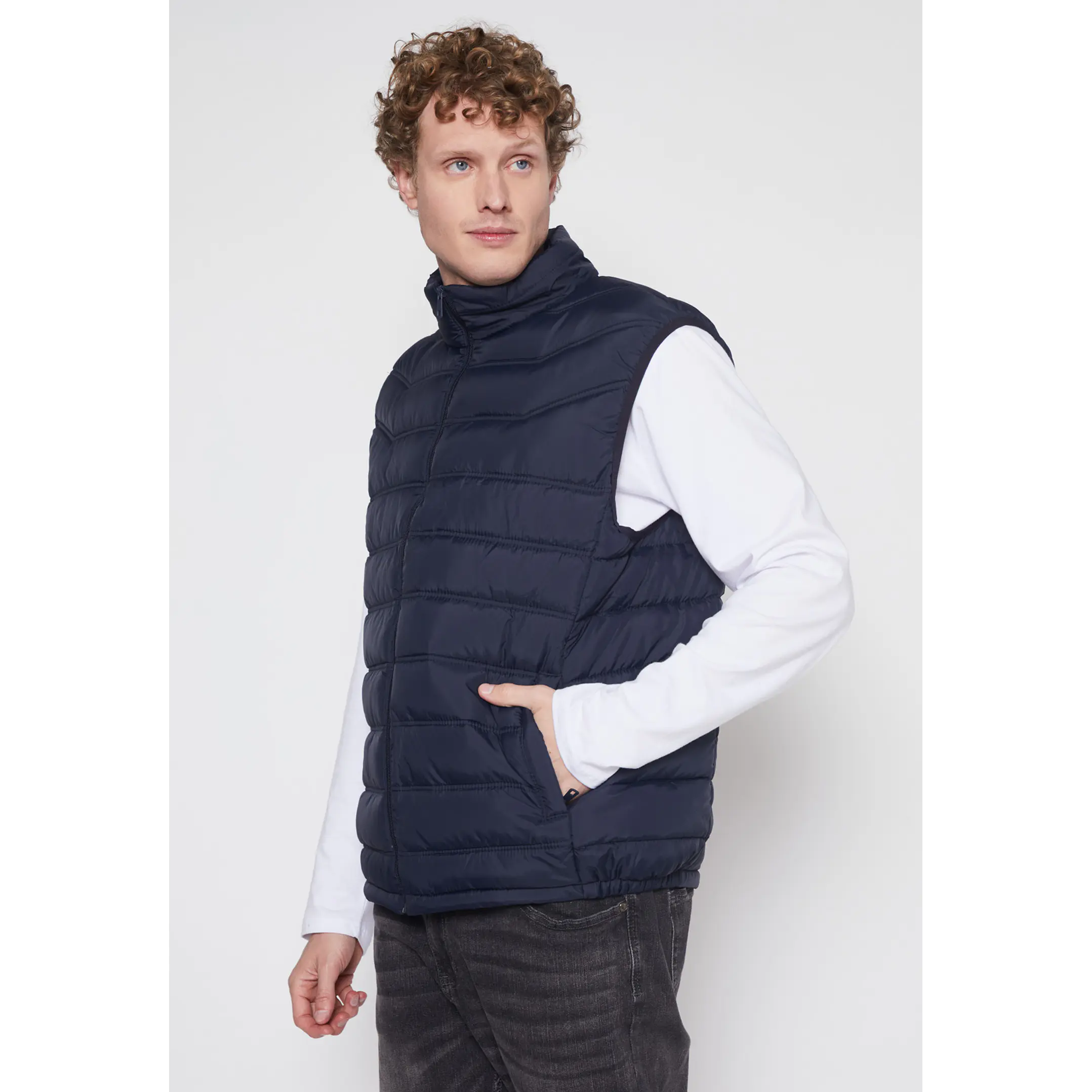 Parka Basic Prove Hombre Azul Familyshop 1