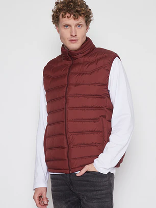 Parka Basic Prove Hombre Burdeo Familyshop