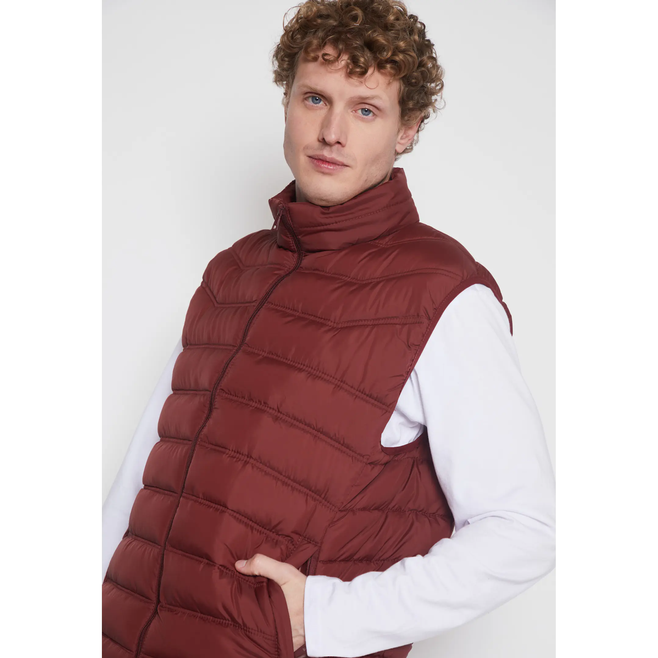 Parka Basic Prove Hombre Burdeo Familyshop 3