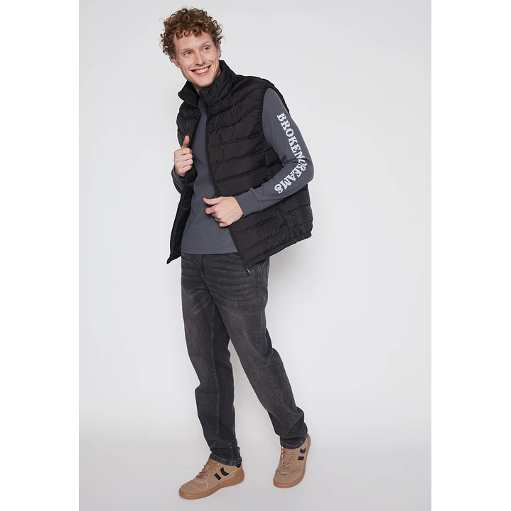 Parka Basic SM Hombre Negro Familyshop 2