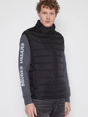 Parka Basic SM Hombre Negro Familyshop