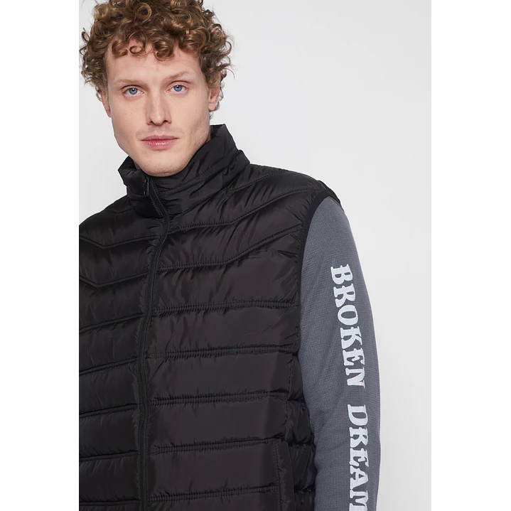 Parka Basic SM Hombre Negro Familyshop 4