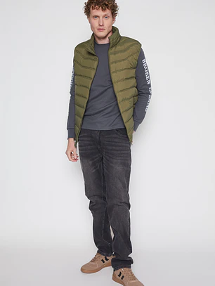 Parka Basic SM Hombre Verde Familyshop