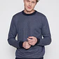 Sweater Bicolor Hombre Azul Familyshop - Miniatura 1