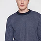 Sweater Bicolor Hombre Azul Familyshop - Miniatura 3